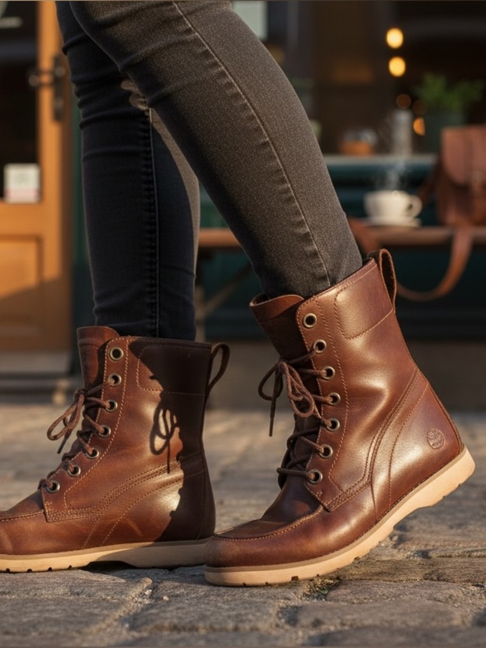 Women's Brown Timberland Earthkeepers Mosley Waterproof Boots